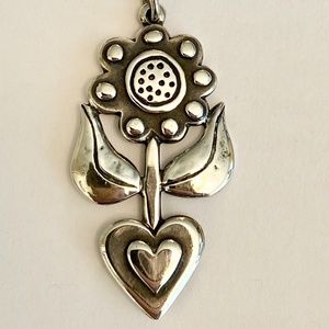 ❤️JAMES AVERY RETIRED X- Large Flower PENDANT 🌻